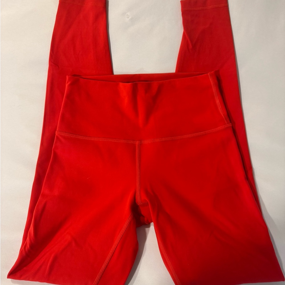 Lululemon Wunder Train High-Rise Tight 28” Hot Heat size 6 - Picture 2 of 3